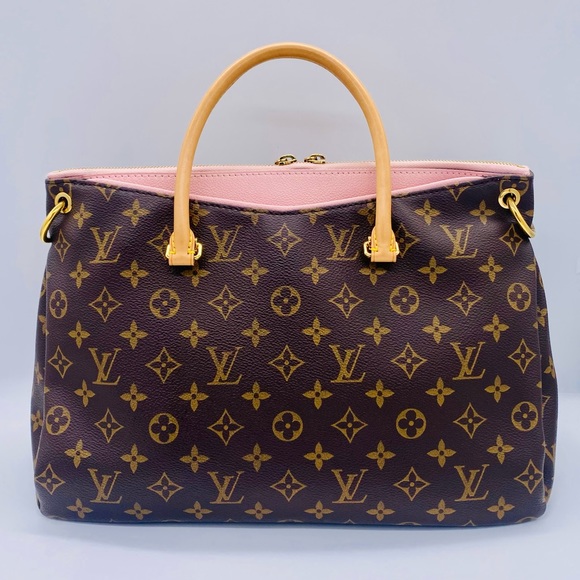 Louis Vuitton Brown and Pink Monogram Shoulder Bag - Picture 6 of 16